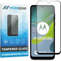 Mobigear Premium Motorola Moto E13 Verre trempé Protection d'écran - Compatible Coque - Noir