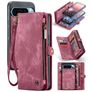 CaseMe 008 Housse Google Pixel 9 Pro XL Etui avec Coque Détachable Porte-Monnaie - Rouge