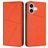 Mobigear Frosted Flip Housse iPhone 17 Etui Porte-Monnaie - Orange