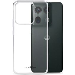 Mobilize Gelly Coque Transparente Motorola Edge 50 Ultra Coque arrière en TPU Souple - Transparent