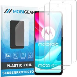 Mobigear Motorola Moto G60s Protection d'écran Film - Compatible Coque (Lot de 3)