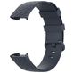 Mobigear Cross Bracelet Silicone Fitbit Charge 4 Fermeture boucle ardillon - Bleu