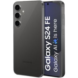 Mobiparts Classic Coque Transparente Samsung Galaxy S24 FE Coque arrière en TPU Souple - Transparent