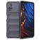 Mobigear Bumpy Coque POCO X4 Pro 5G Coque arrière en TPU Souple - Charcoal