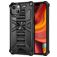 Mobigear Armor Stand Coque iPhone 13 Pro Max Coque arrière Rigide Anti-Chocs avec Support Amovible - Noir