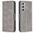Mobigear Excellent Housse Samsung Galaxy S25 Etui Porte-Monnaie - Gris