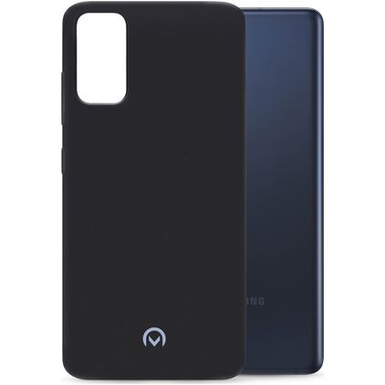 Mobilize Rubber Gelly Coque Samsung Galaxy S20 FE Coque arrière en TPU Souple - Matt Black