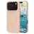 Mobiparts Slim Line iPhone 17 Pro MagSafe Plastique rigide Coque arrière - Dune Sand