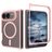 Mobigear Shockproof Coque iPhone Duo MagSafe Coque arrière Rigide - Rose