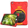 Mobigear SureGrip XGuard Coque iPad 6 (2018) Coque arrière en Plastique rigide,Silicone + Support Amovible - Rouge