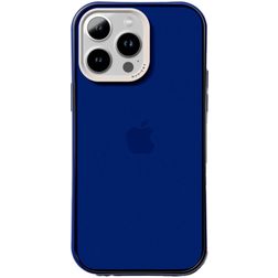 Nudient Form iPhone 14 Pro Max Plastique rigide Coque arrière Antichoc - Bleu
