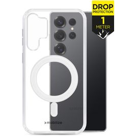 Mobilize Naked Protection Coque Transparente Samsung Galaxy S26 Ultra MagSafe Coque arrière Rigide Anti-Chocs - Transparent