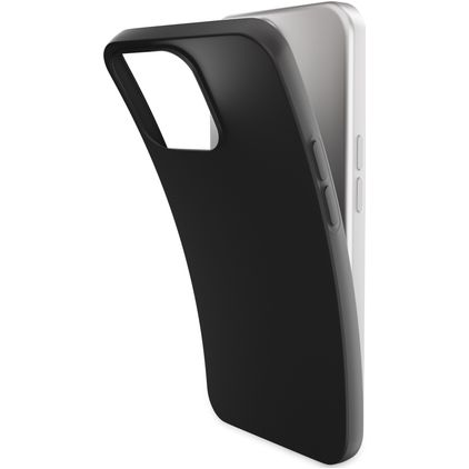 Mobilize Rubber Gelly Coque Google Pixel 8 Pro Coque arrière en TPU Souple - Matt Black