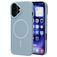 Mobiparts Slim Line iPhone 16 MagSafe Plastique rigide Coque arrière - Sage Green