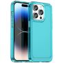 Mobigear Crystal Coque iPhone 15 Pro Coque arrière en TPU Souple - Bleu