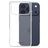 Mobilize Gelly Transparent iPhone 17 Pro Max TPU souple Coque arrière - Transparent