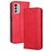 Mobigear Sensation Housse Nokia G60 5G Etui Porte-Monnaie - Rouge