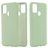 Mobigear Rubber Touch Coque Samsung Galaxy M51 Coque arrière en Silicone - Vert