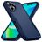 Mobigear Heavy Armor Coque iPhone 16 Coque arrière Rigide Anti-Chocs - Bleu