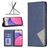 Mobigear Rhombus Slim Housse Samsung Galaxy A33 Etui - Bleu