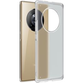 Mobigear Shockproof Coque Transparente HONOR Magic 4 Pro Coque arrière Rigide Anti-Chocs - Transparent Mobigear Shockproof Coque Transparente HONOR Magic 4 Pro Coque arrière Rigide Anti-Chocs - Transparent