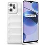 Mobigear Bumpy Coque Realme C35 Coque arrière en TPU Souple - Blanc