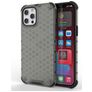 Mobigear Honeycomb Coque iPhone 13 Pro Coque arrière Rigide Anti-Chocs - Noir