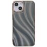 Mobigear Wavy Coque iPhone 14 Plus Coque arrière Rigide - Argent