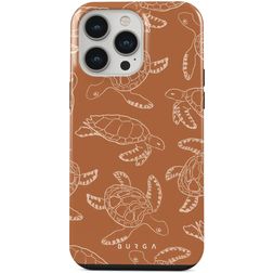 Burga Tough Coque iPhone 14 Pro Coque arrière Rigide Anti-Chocs - Earth Shell