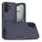 Mobigear Heavy Armor iPhone 16 Plus Plastique rigide Coque arrière Antichoc - Bleu foncé