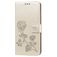 Mobigear Roses Samsung Galaxy A10 Étui Portefeuille - Or