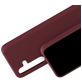 Mobiparts Coque Samsung Galaxy S25 Coque arrière en Silicone - Plum Red