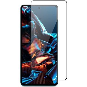 Mobigear Premium POCO X5 Pro Verre trempé Protection d'écran - Compatible Coque - Noir