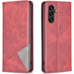 Mobigear Rhombus Slim Housse Samsung Galaxy A56 Etui - Rouge