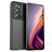 Mobigear Groove Coque Motorola Edge 30 Pro Coque arrière en TPU Souple - Noir