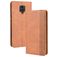 Mobigear Sensation Housse Xiaomi Redmi Note 9S Etui Porte-Monnaie - Cognac