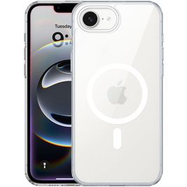 Valenta Back Cover Coque Transparente iPhone 16e MagSafe Coque arrière Rigide - Transparent