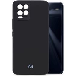 Mobilize Rubber Gelly Realme 8 TPU souple Coque arrière - Matt Black