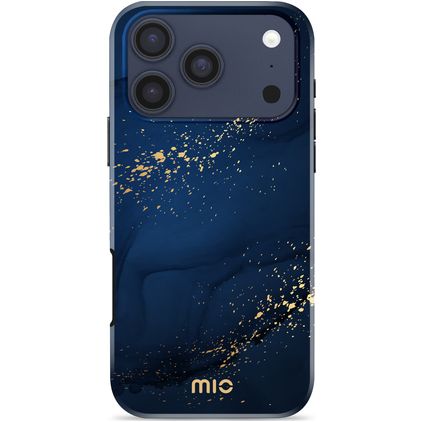 MIO Coque iPhone 17 Pro MagSafe Coque arrière Rigide - Midnight Sparkle