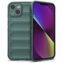 Mobigear Bumpy Coque iPhone 14 Coque arrière en TPU Souple - Vert
