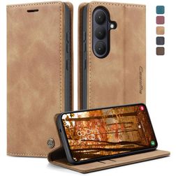 CaseMe 013 Housse Samsung Galaxy S26 Etui Porte-Monnaie - Marron