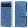 Mobigear Flowers Housse Google Pixel 6 Etui Porte-Monnaie - Bleu