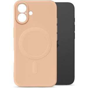 My Style Protective Flex Coque iPhone 16 Plus MagSafe Coque arrière en TPU Souple - Soft Pink