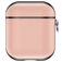 Valenta Snap Coque Apple AirPods 2 Coque en Cuir Véritable - Rose