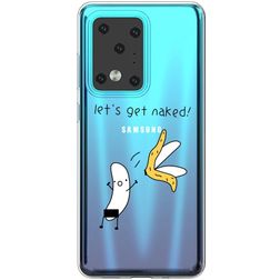 Mobigear Design Coque Samsung Galaxy S20 Ultra Coque arrière en TPU Souple - Banane