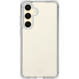 ITSKINS Level 2 SpectrumClear R Coque Transparente Samsung Galaxy S24 FE Coque arrière en TPU Souple Anti-Chocs - Transparent