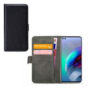Mobilize Classic Gelly Wallet Housse Motorola Moto G100 Etui Porte-Monnaie - Noir
