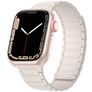 Mobigear Loop Mag Bracelet Silicone Apple Watch Fermeture magnétique - 42/41/40/38 mm - Lumière stellaire
