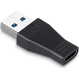 Mobigear - Adaptateur USB-A vers USB-C - Noir