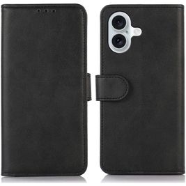 Mobigear Wallet Housse iPhone 17 Etui Porte-Monnaie - Noir